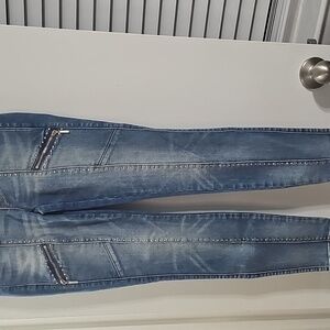 WHBM Studded Skinny Jeans